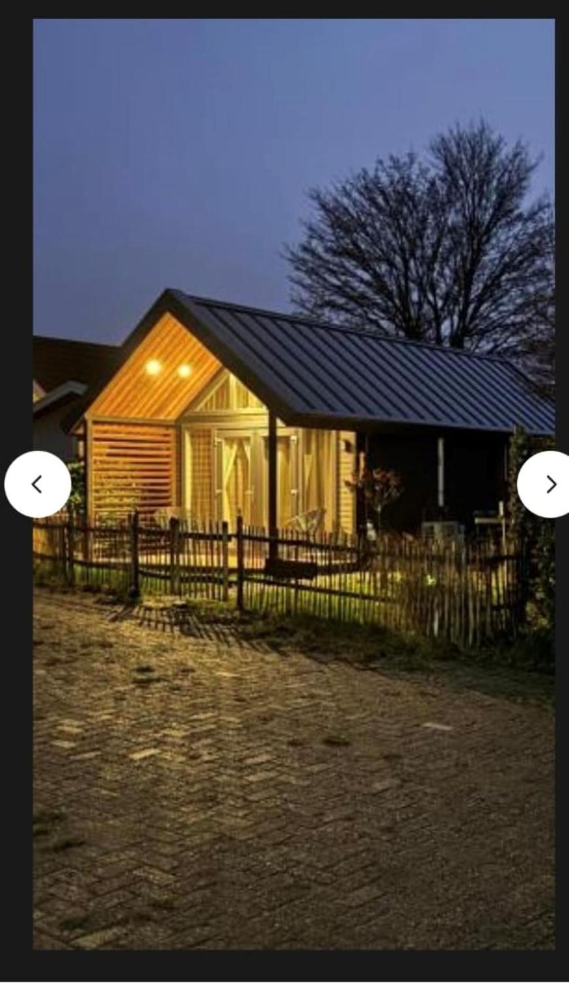 Tiny Haus Auszeit Am See Lathum Luaran gambar